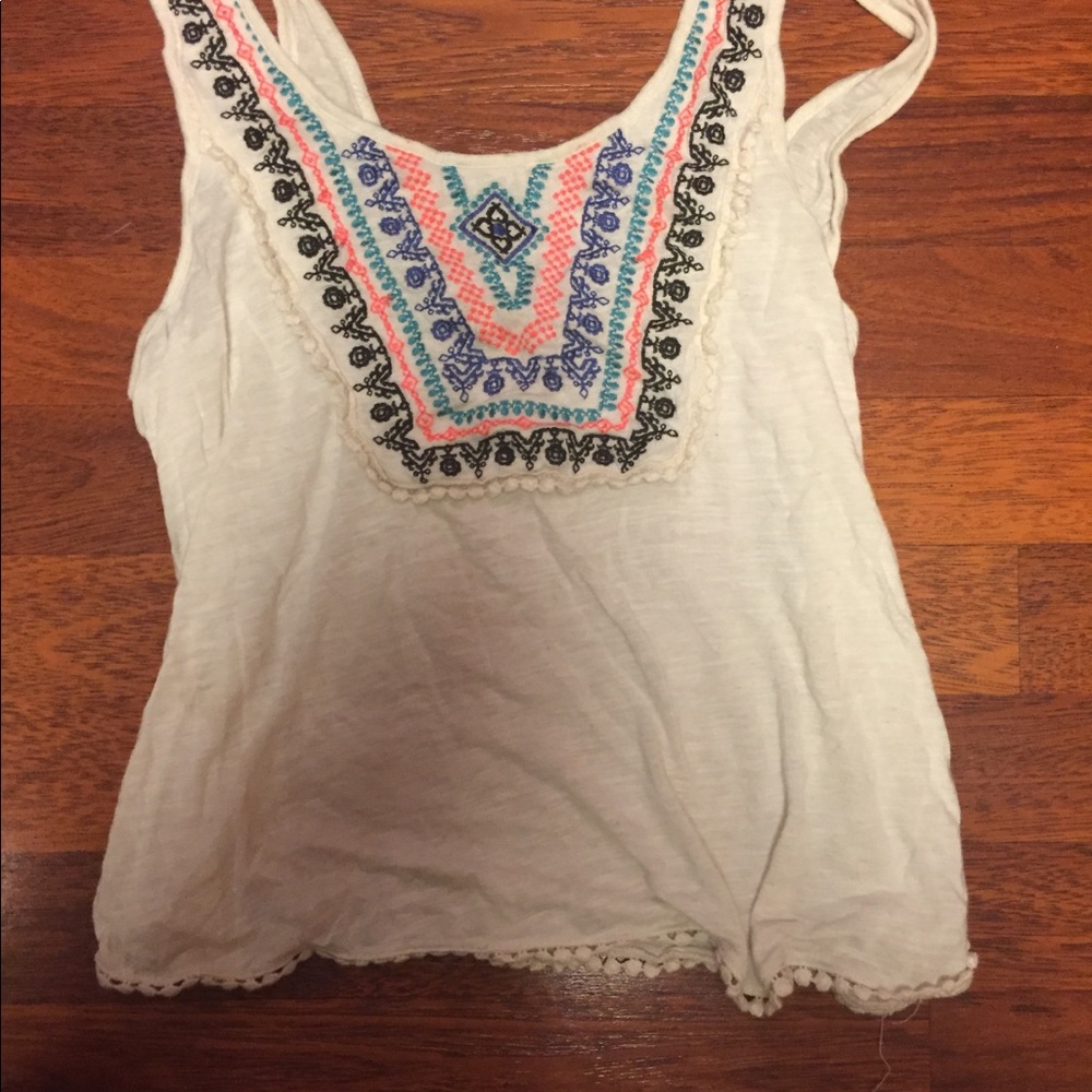 Patterned tank top